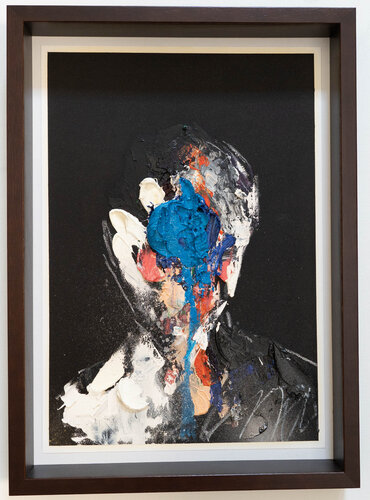 mirror series English Blue Portrait work von Tomoya Nakano, Malerei kaufen auf Singulart