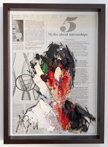 mirror series No,5 Portrait work van Tomoya Nakano, Schilderij te koop op Singulart