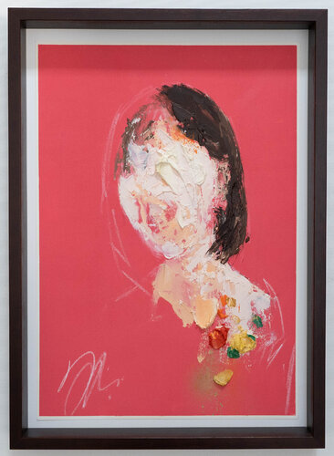 mirror series UNTITLED Portrait (Large size) di Tomoya Nakano, Pittura in vendita su Singulart