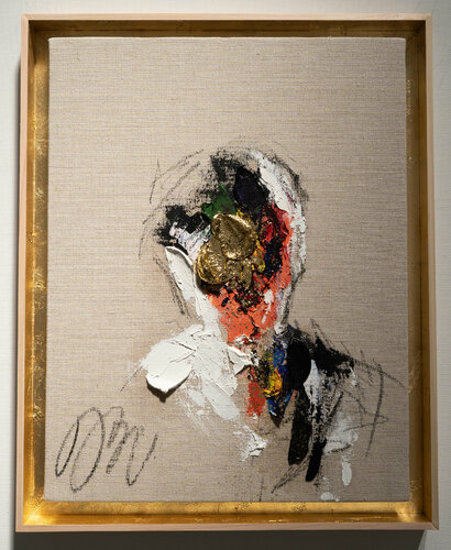 Antique Gold Portrait work von Tomoya Nakano, Malerei kaufen auf Singulart