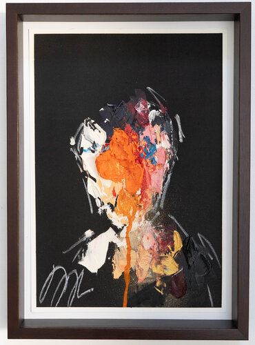 mirror series Orange Portrait work van Tomoya Nakano, Schilderij te koop op Singulart
