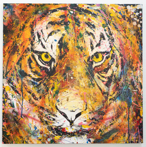 TIGER #5 von Tomoya Nakano, Malerei kaufen auf Singulart