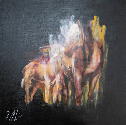 Horse di Tomoya Nakano, Pittura in vendita su Singulart