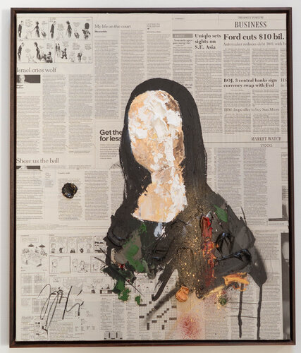 UNTITLED Portrait work (Mona Lisa) Tomoya Nakano