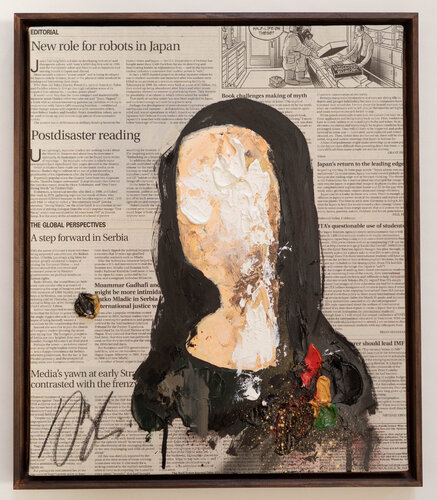 UNTITLED Portrait work di Tomoya Nakano, Pittura in vendita su Singulart