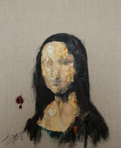 UNTITLED Portrait work di Tomoya Nakano, Pittura in vendita su Singulart