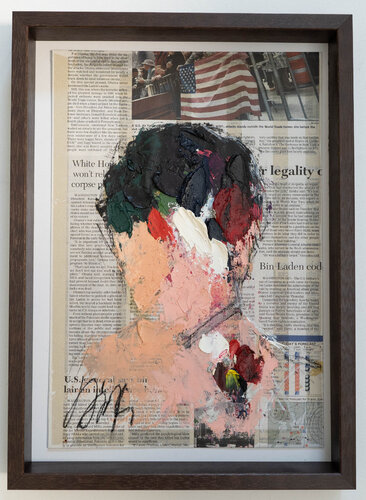 mirror series UNTITLED Portrait di Tomoya Nakano, Pittura in vendita su Singulart