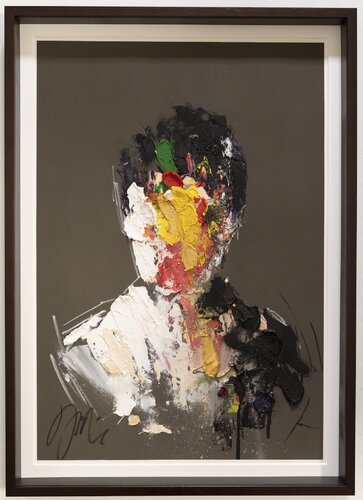 mirror series UNTITLED Portrait (Extra Large) di Tomoya Nakano, Pittura in vendita su Singulart