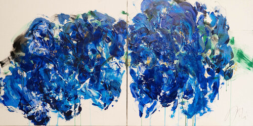 Flowers di Tomoya Nakano, Pittura in vendita su Singulart