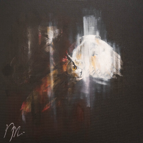 owl von Tomoya Nakano, Malerei kaufen auf Singulart