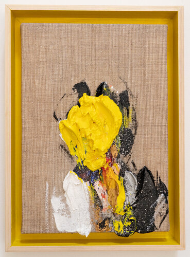 Yellow Portrait work di Tomoya Nakano, Pittura in vendita su Singulart