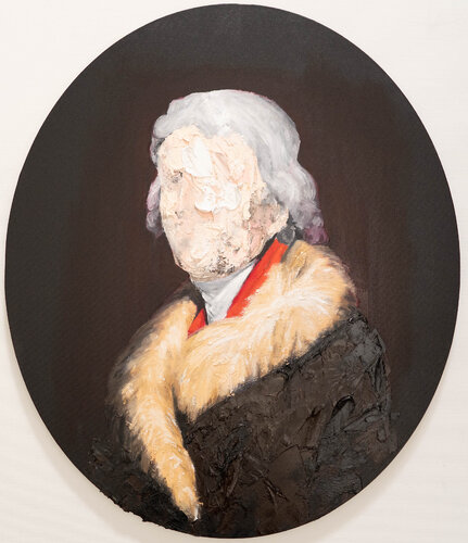 UNTITLED Portrait work (Thomas Jefferson) van Tomoya Nakano, Schilderij te koop op Singulart