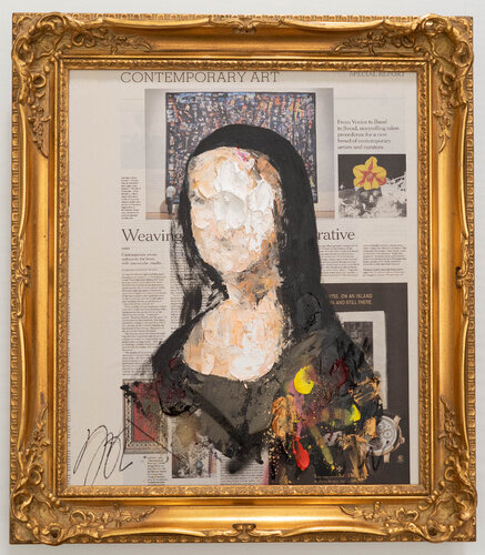 UNTITLED Portrait work (Mona Lisa) von Tomoya Nakano, Malerei kaufen auf Singulart
