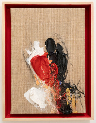 Red Portrait work di Tomoya Nakano, Pittura in vendita su Singulart