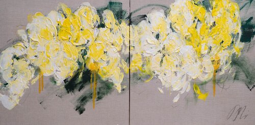 Flowers par Tomoya Nakano, Peinture en vente sur Singulart