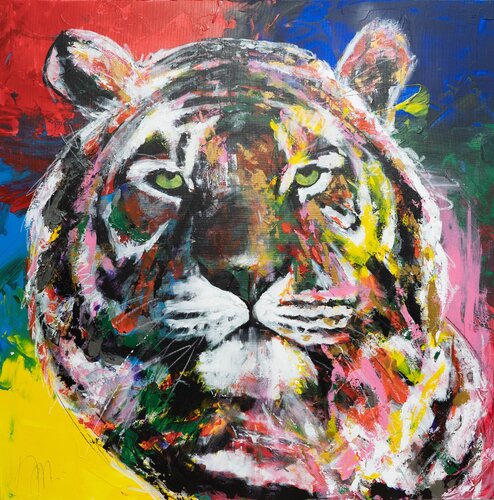Tiger de Tomoya Nakano, Pintura a la venta en Singulart