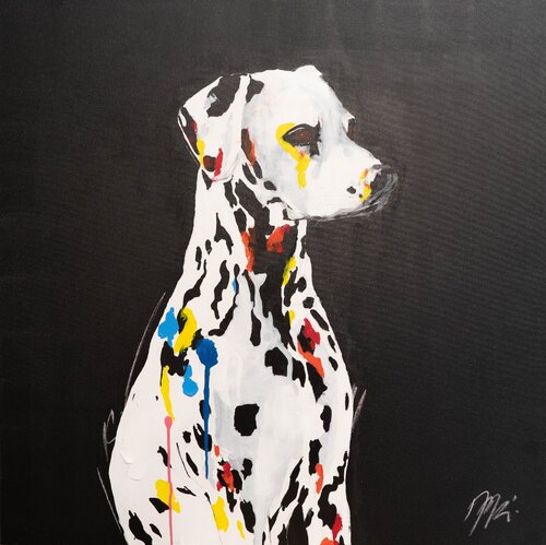 Dalmatian par Tomoya Nakano, Peinture en vente sur Singulart