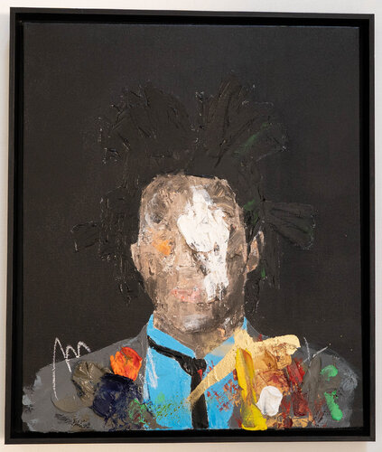 Jean-Michel Basquiat par Tomoya Nakano, Peinture en vente sur Singulart
