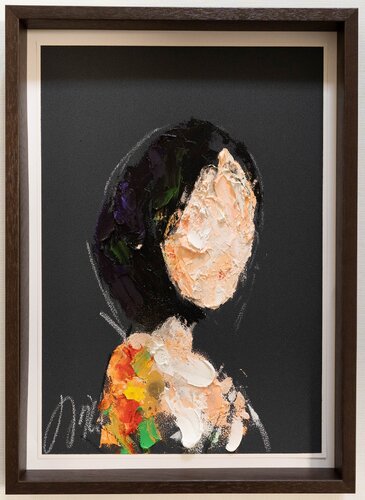 mirror series UNTITLED Portrait (Large size) von Tomoya Nakano, Malerei kaufen auf Singulart