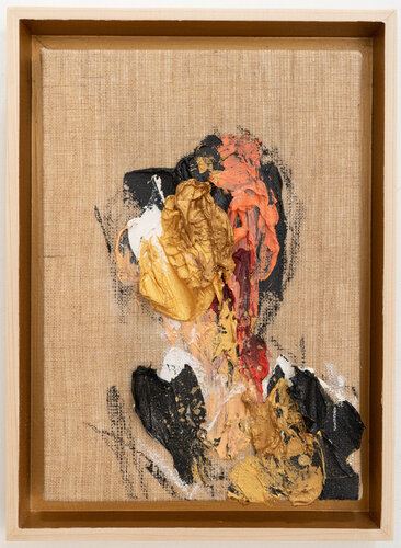 Gold Portrait work par Tomoya Nakano, Peinture en vente sur Singulart