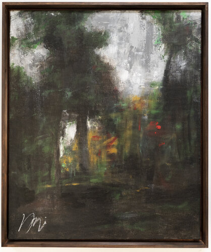 A Forest at Fontainebleau contemporary after George Jacobus van Tomoya Nakano, Schilderij te koop op Singulart