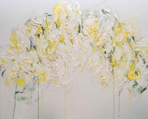 Flowers di Tomoya Nakano, Pittura in vendita su Singulart