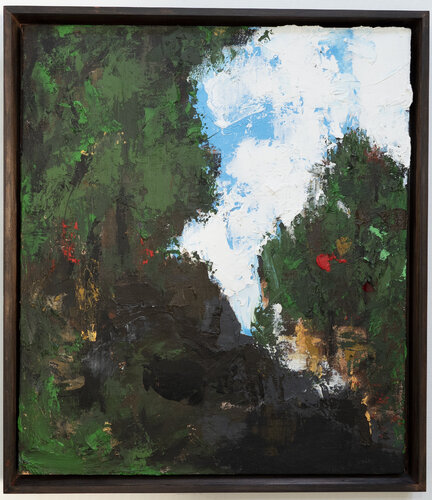 Landscape after Fritz Ebel di Tomoya Nakano, Pittura in vendita su Singulart