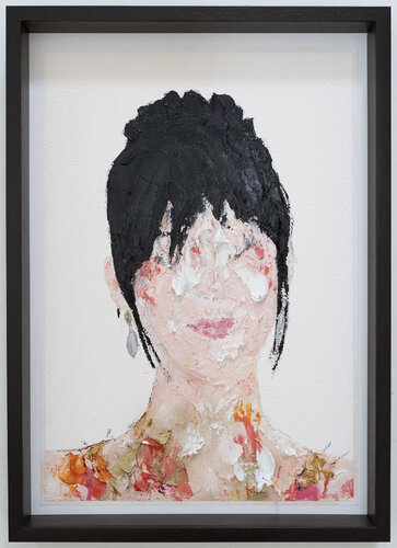 mirror series UNTITLED Portrait (Large size) von Tomoya Nakano, Malerei kaufen auf Singulart