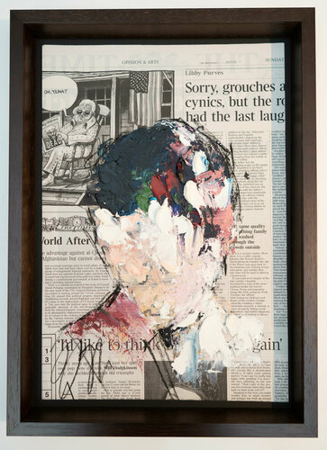 mirror series UNTITLED Portrait van Tomoya Nakano, Werk op papier te koop op Singulart