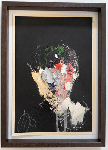 mirror series Silver Portrait work di Tomoya Nakano, Pittura in vendita su Singulart