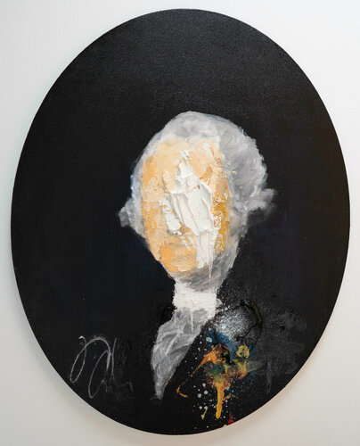 UNTITLED Portrait work (George Washington) von Tomoya Nakano, Malerei kaufen auf Singulart