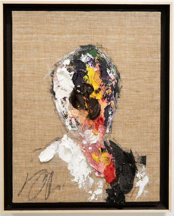 Dark brown Portrait work Tomoya Nakano