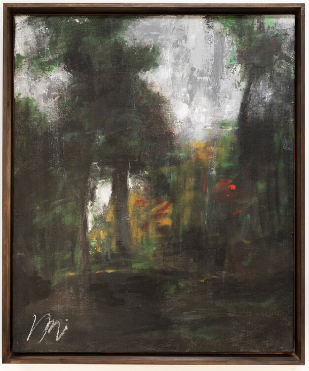 A Forest at Fontainebleau contemporary after George Jacobus Tomoya Nakano