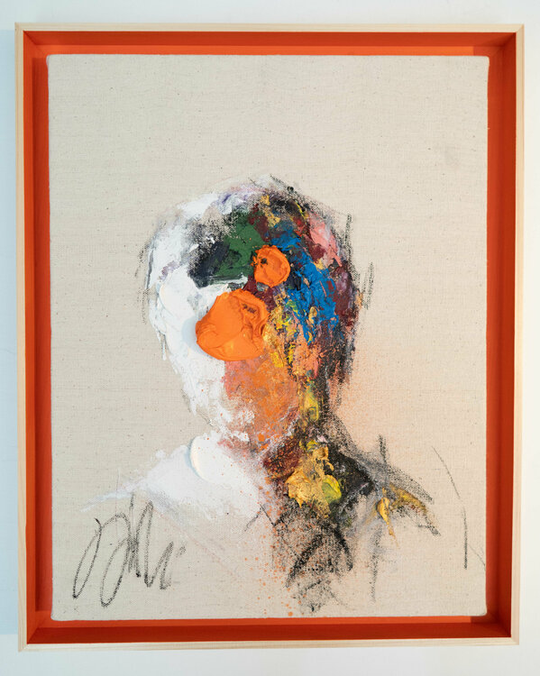 Orange Portrait work Tomoya Nakano