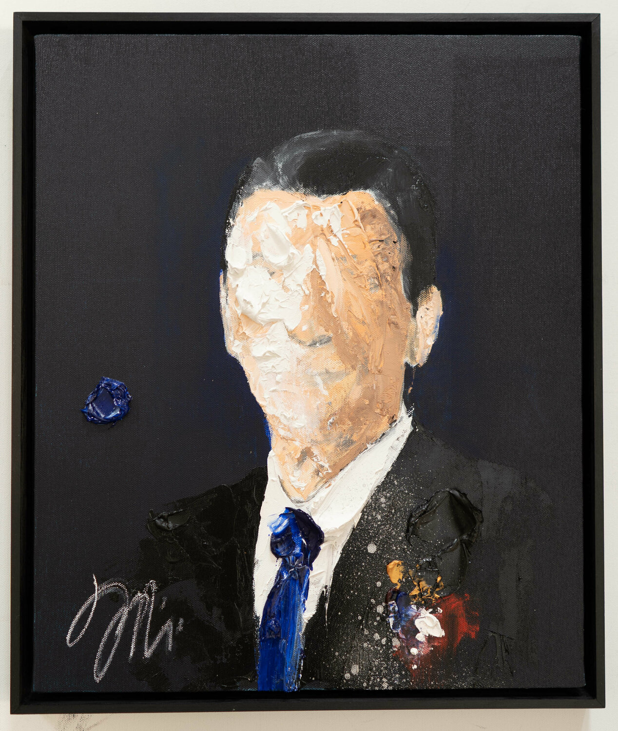 Portrait work UNTITLED (Ronald Wilson Reagan) Tomoya Nakano