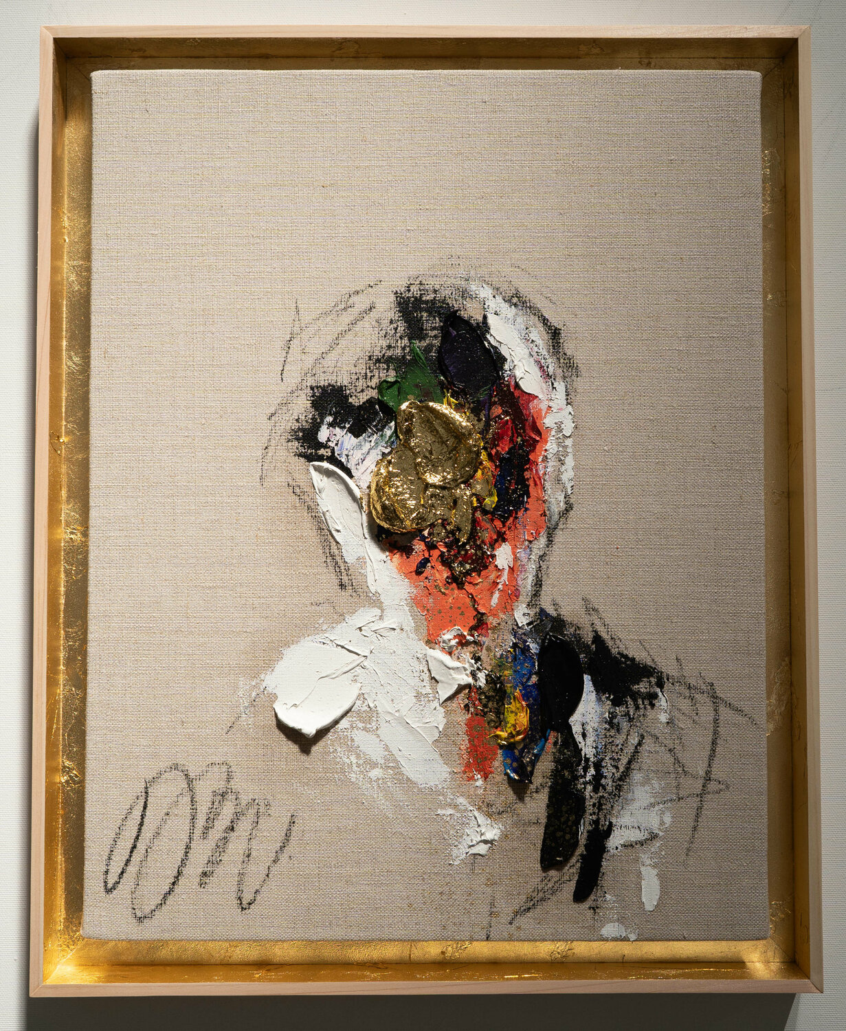 Antique Gold Portrait work Tomoya Nakano