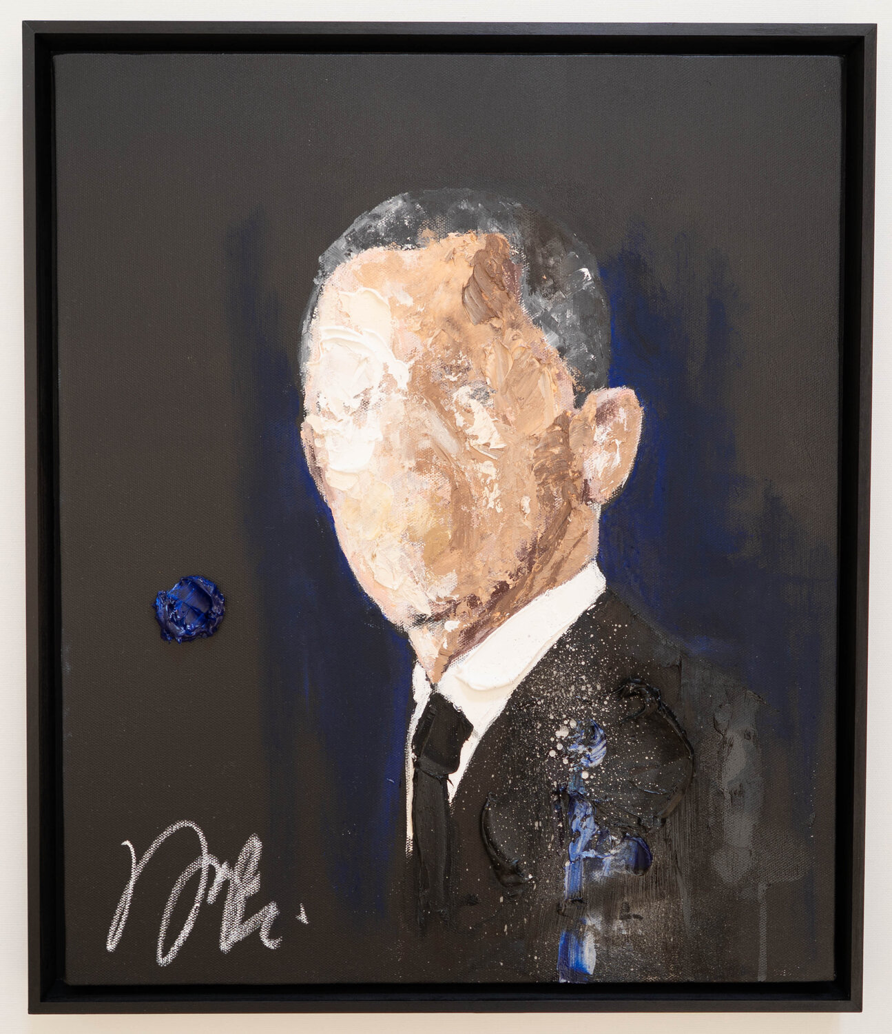 Portrait work UNTITLED (Obama) Tomoya Nakano