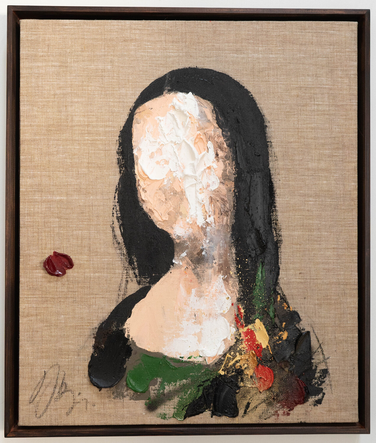 UNTITLED Portrait work (Mona Lisa) Tomoya Nakano
