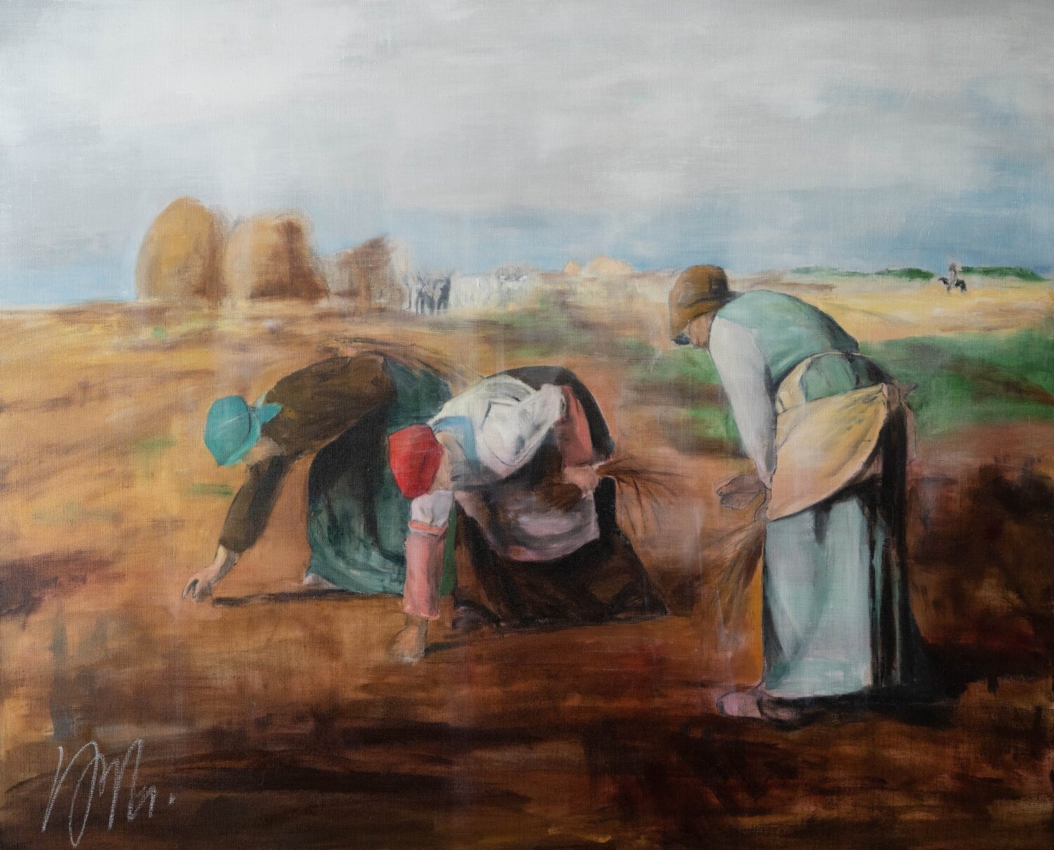 The Gleaners\, image size:1500x1210