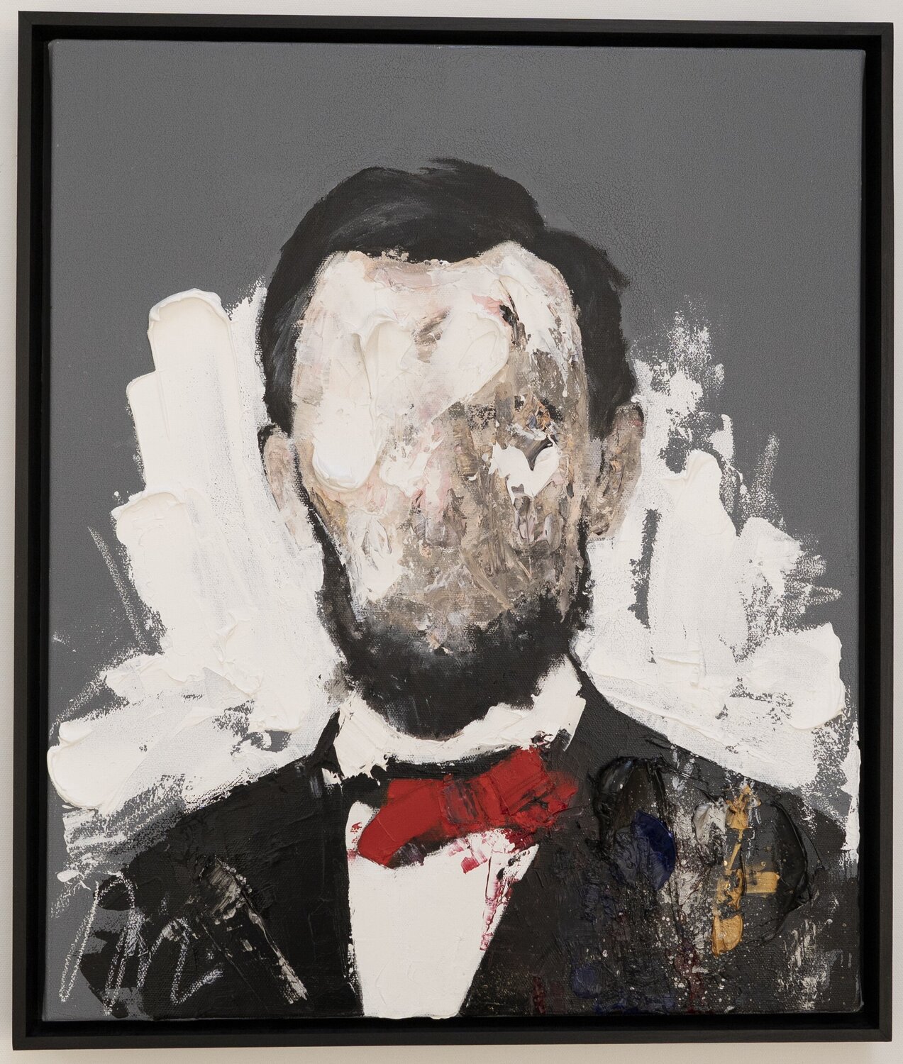 UNTITLED Portrait work (Abraham Lincoln) Tomoya Nakano