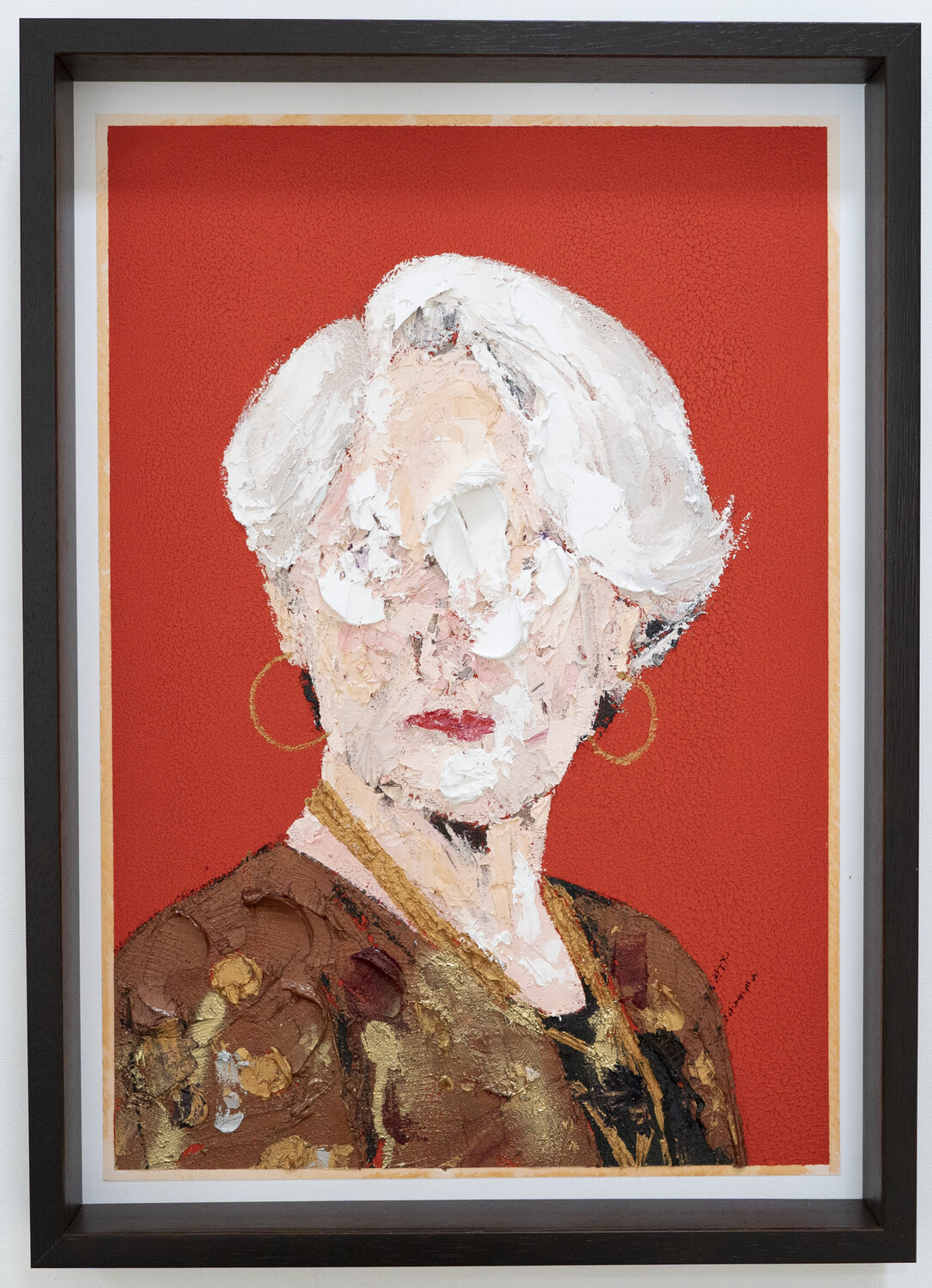 mirror series UNTITLED Portrait (Large size) Tomoya Nakano Originalgemälde zu verkaufen