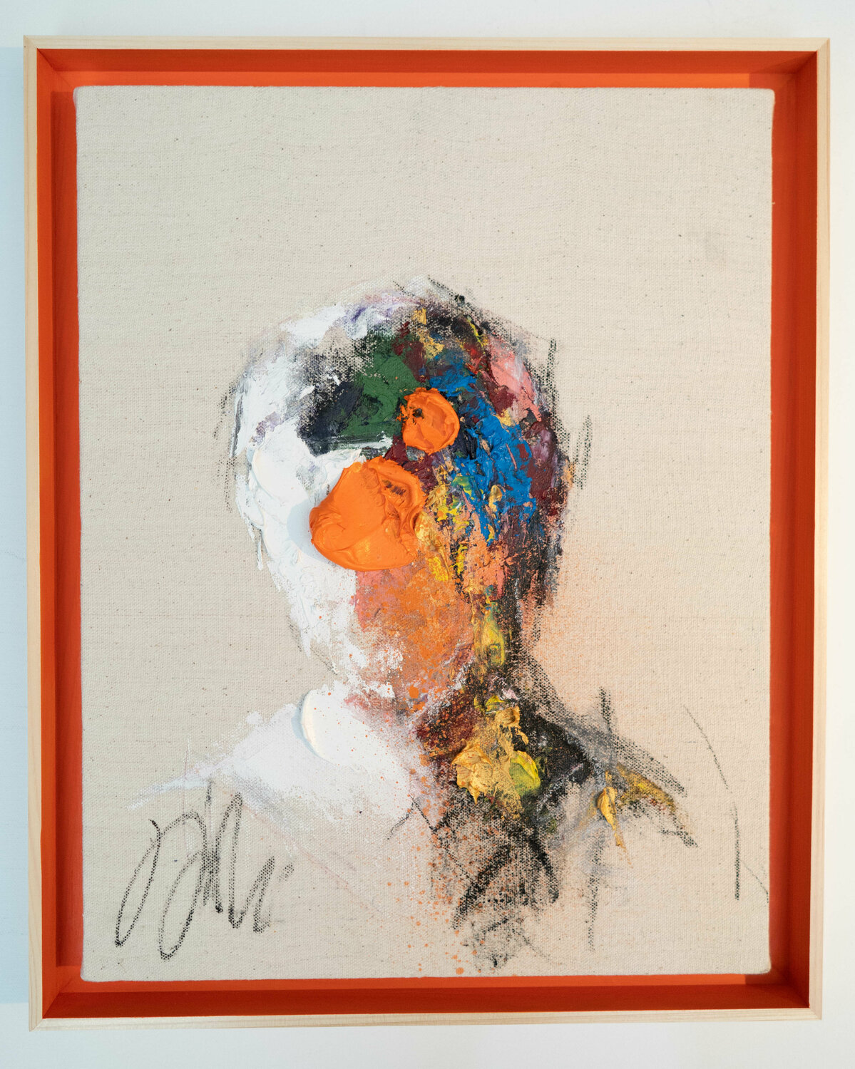 Orange Portrait work Tomoya Nakano