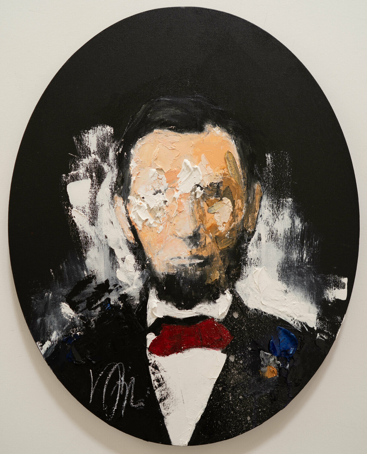 UNTITLED Portrait work (Abraham Lincoln) Tomoya Nakano