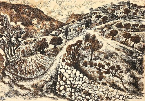 Hebron de Baruch Nachshon, Pintura a la venta en Singulart