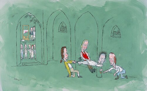 Au Revoir Robespierre by William Anthony, 絵画 for Sale on Singulart