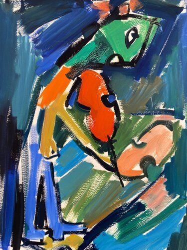 The player von Pinchas Litvinovsky, Malerei kaufen auf Singulart