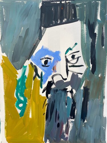 Portrait I by Pinchas Litvinovsky, 회화 for Sale on Singulart