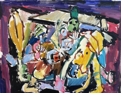 Abstract II von Pinchas Litvinovsky, Malerei kaufen auf Singulart