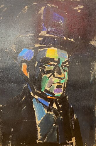 David Ben Gourion di Pinchas Litvinovsky, Pittura in vendita su Singulart
