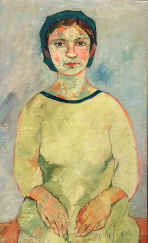The Artist's Wife van Pinchas Litvinovsky, Schilderij te koop op Singulart